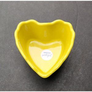 Marcador Yellow Heart Shaped Bowl Made in Portugal